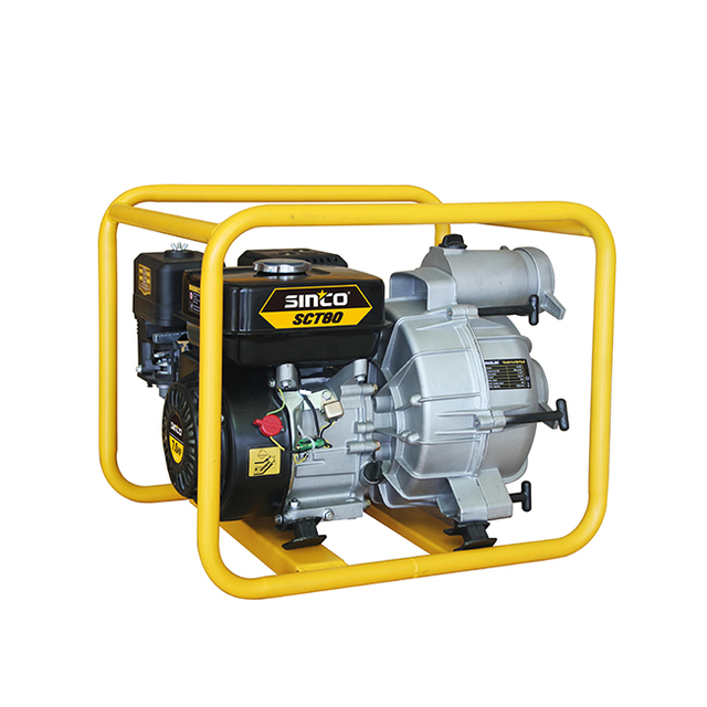 Bomba de basura de 5 pulgadas enfriada por aire para estanque