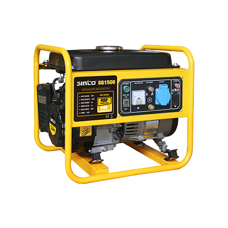 Generador de gasolina de potencia de arranque eléctrico monofásico de 1kw portátil